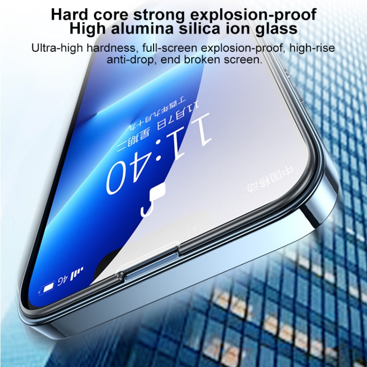 For iPhone 13 WEKOME 9D Curved Privacy Tempered Glass Film - iPhone 13 Tempered Glass by WK | Online Shopping UK | buy2fix