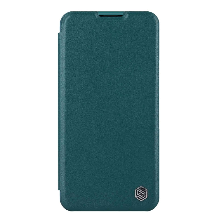 For iPhone 14 Pro NILLKIN QIN Series Pro Leather Phone Case(Green) - iPhone 14 Pro Cases by NILLKIN | Online Shopping UK | buy2fix