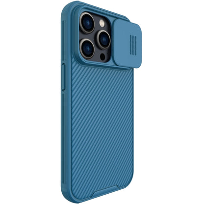 For iPhone 14 Pro NILLKIN CamShield Pro Magnetic Magsafe Case(Blue) - iPhone 14 Pro Cases by NILLKIN | Online Shopping UK | buy2fix