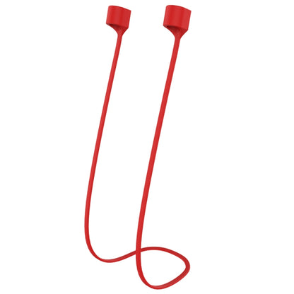 For AirPods Pro 2 Bluetooth Headset Anti-lost Rope Magnetic Silicone Lanyard(Red) - Apple Accessories by buy2fix | Online Shopping UK | buy2fix