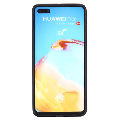 For Huawei P40 GEBEI Full-coverage Shockproof Leather Protective Case(Black) - Huawei Cases by GEBEI | Online Shopping UK | buy2fix