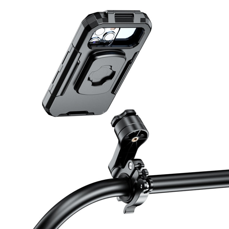 M18L-QD Motorcycle / Bicycle Waterproof Quick Release Mobile Phone Holder - In Car by buy2fix | Online Shopping UK | buy2fix