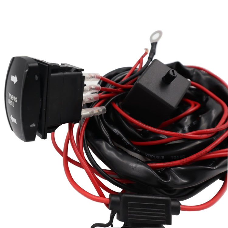 For UTV / ATU Car Turn Signal Light Toggle Switch Turn Signal Kit, Style:Horizontal Turn Switch - In Car by buy2fix | Online Shopping UK | buy2fix