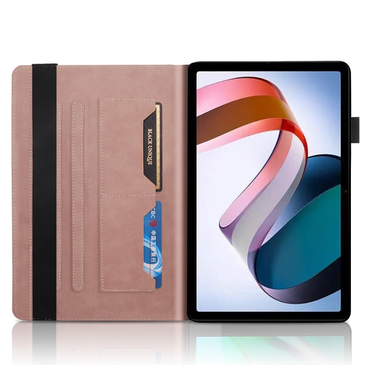 For Xiaomi Redmi Pad 10.61 Life Tree Series Horizontal Flip Leather Case with Holder(Rose Gold) - Mobile Accessories by buy2fix | Online Shopping UK | buy2fix