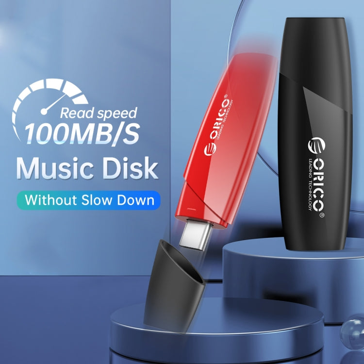 ORCIO USB3.0 U Disk Drive, Read: 100MB/s, Write: 15MB/s, Memory:256GB, Port:USB-A(Black) - USB Flash Drives by ORICO | Online Shopping UK | buy2fix