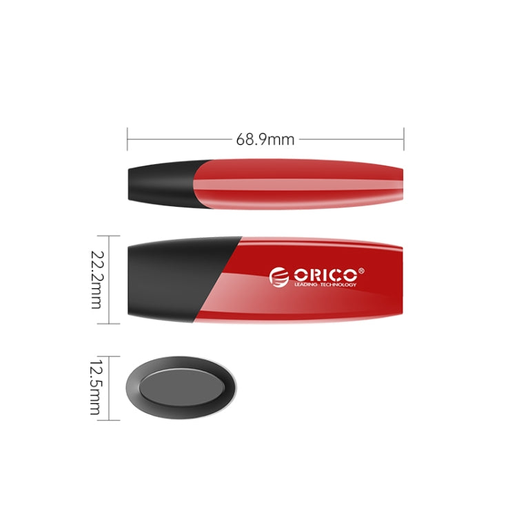 ORICO UFS Flash Drive, Read: 450MB/s, Write: 350MB/s, Memory:64GB, Port:USB-A(Red) - USB Flash Drives by ORICO | Online Shopping UK | buy2fix