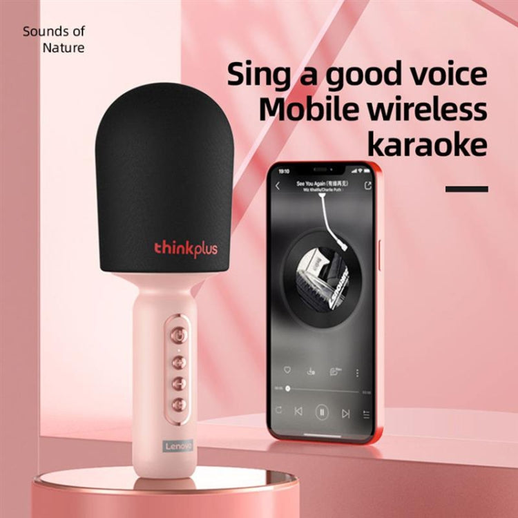 Lenovo ThinkPlus M1 Wireless Handheld Microphone Karaoke Speaker(Pink) - Consumer Electronics by Lenovo | Online Shopping UK | buy2fix