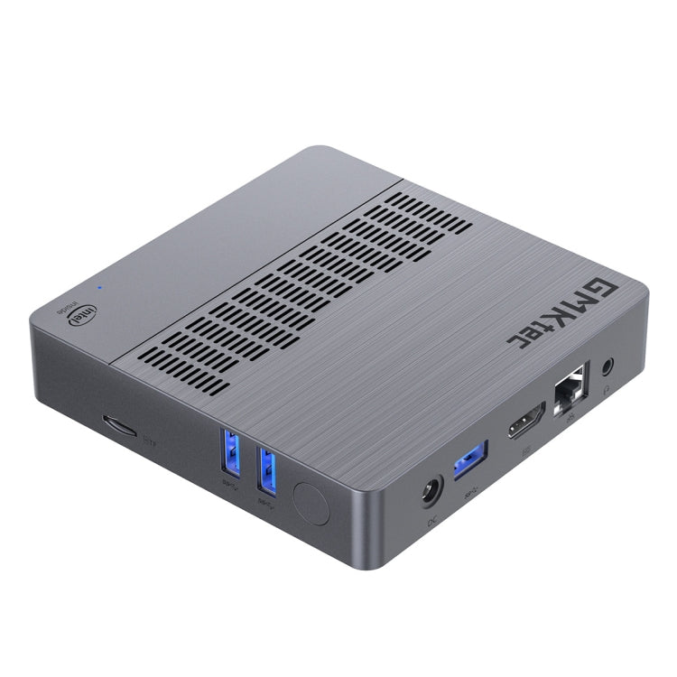 GMK KB8 Windows 11 Home Mini PC, 6GB+128GB, Intel Gemini Lake N4100 Quad Core, Support WiFi & BT(UK Plug) - Windows Mini PCs by GMKtec | Online Shopping UK | buy2fix