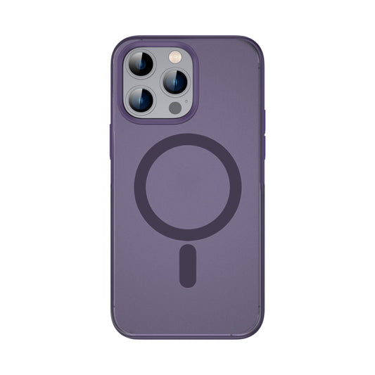 For iPhone 14 Pro TOTUDESIGN AA-178 Gingle Series Translucent Matte Magsafe Phone Case(Purple) - iPhone 14 Pro Cases by TOTUDESIGN | Online Shopping UK | buy2fix