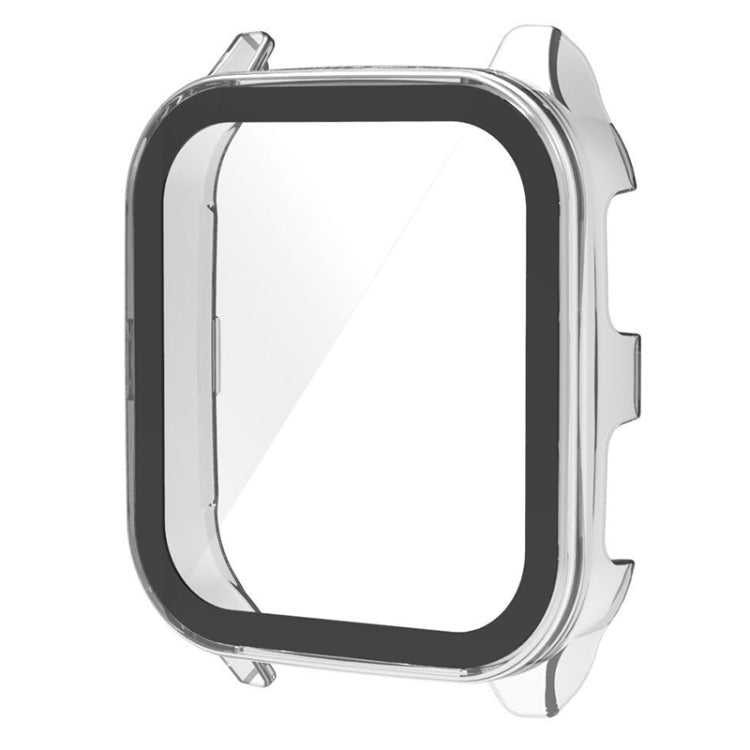 For Garmin Venu Sq2 PC + 9H Tempered Glass Integrated Protective Watch Case(Transparent) - Watch Cases by buy2fix | Online Shopping UK | buy2fix