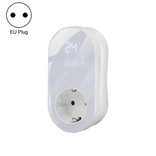 BHT12-E Plug-in LED Thermostat Without WiFi, EU Plug(White) - Consumer Electronics by buy2fix | Online Shopping UK | buy2fix