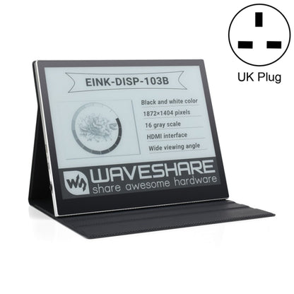 Waveshare 10.3 inch E-Paper Monitor External E-Paper Screen for MAC / Windows PC(UK Plug) - Mini PC Accessories by WAVESHARE | Online Shopping UK | buy2fix