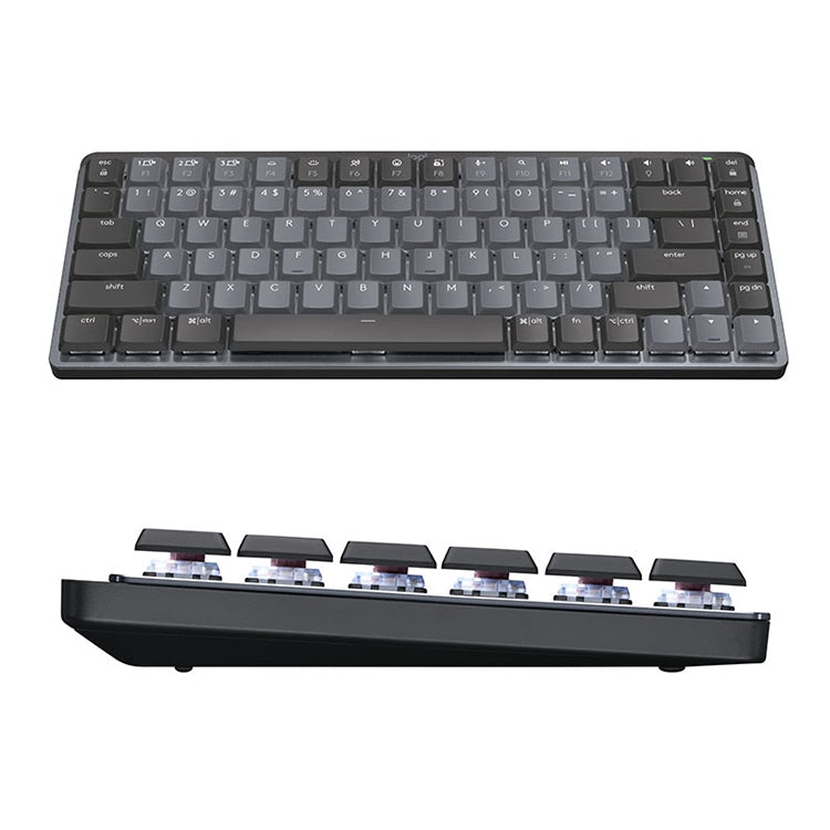 Logitech MX Mechanical Mini Wireless Bluetooth Dual Mode Keyboard with Logi Bolt USB Receiver(Brown Axis) - Wireless Keyboard by Logitech | Online Shopping UK | buy2fix