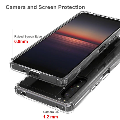 For Sony Xperia 1 II Scratchproof TPU + Acrylic Protective Case(Black) - Mobile Accessories by buy2fix | Online Shopping UK | buy2fix