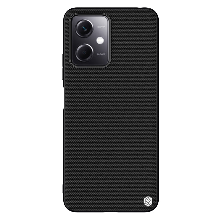 For Xiaomi Redmi Note 12 China NILLKIN Shockproof TPU + PC Textured Phone Case(Black) - Note 12 Cases by NILLKIN | Online Shopping UK | buy2fix