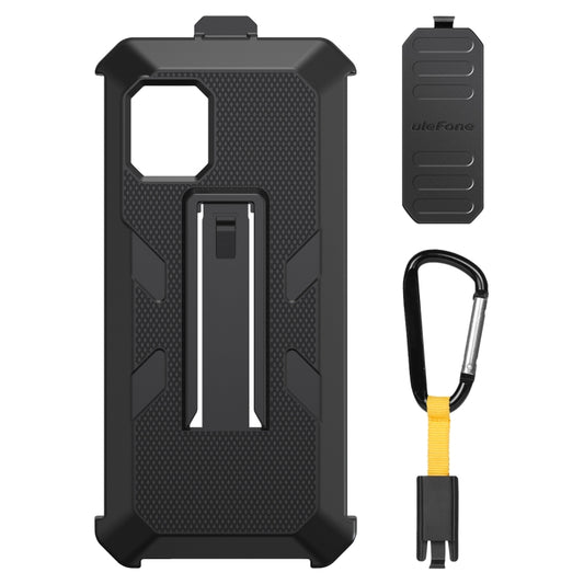 For Ulefone Power Armor X11 Pro Ulefone Back Clip Phone Case with Carabiner(Black) - Ulefone Cases by Ulefone | Online Shopping UK | buy2fix