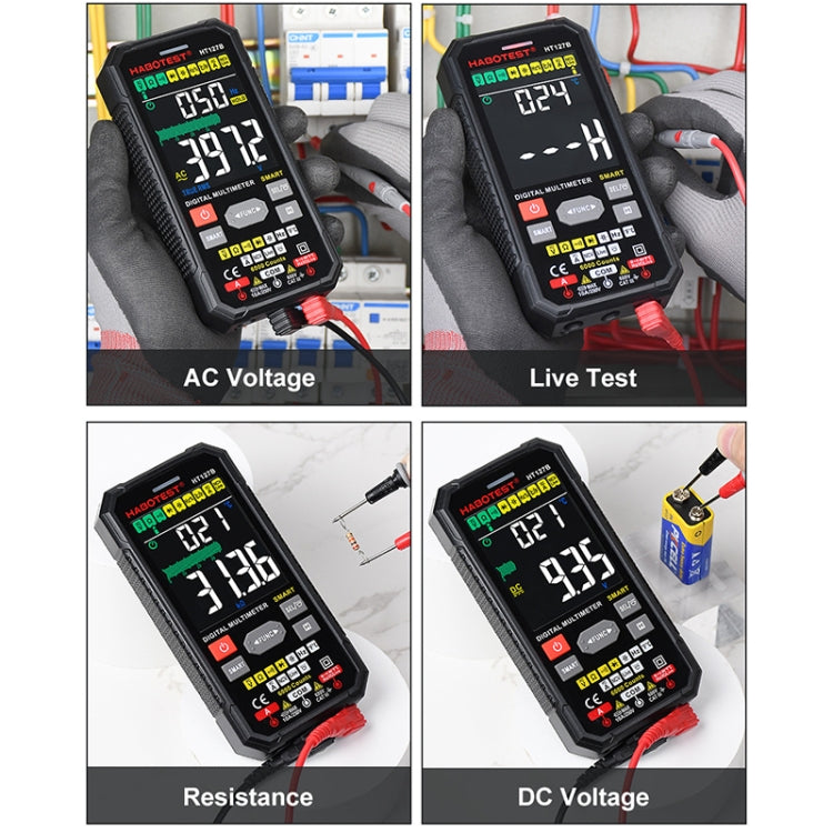 HABOTEST HT127B Digital Multimeter - Digital Multimeter by HABOTEST | Online Shopping UK | buy2fix