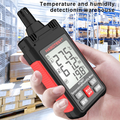 HABOTEST HT607 Portable Handheld Temperature Humidity Tester - Electronic Test by HABOTEST | Online Shopping UK | buy2fix