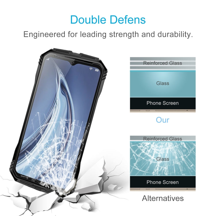 For Doogee S100 10pcs 0.26mm 9H 2.5D Tempered Glass Film - For Doogee by buy2fix | Online Shopping UK | buy2fix