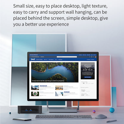 ZX03 Windows 11 Mini PC, Intel Alder Lake N95, Support Dual HDMI Output, Spec:32GB+512GB(EU Plug) -  by buy2fix | Online Shopping UK | buy2fix