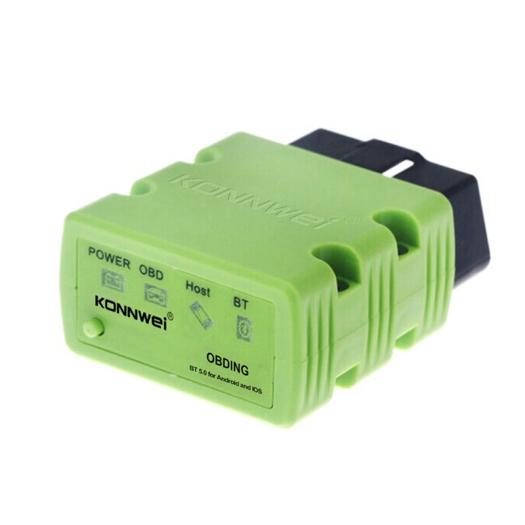 KONNWEI KW902 Bluetooth 5.0 OBD2 Car Fault Diagnostic Scan Tools Support IOS / Android(Green) - In Car by KONNWEI | Online Shopping UK | buy2fix