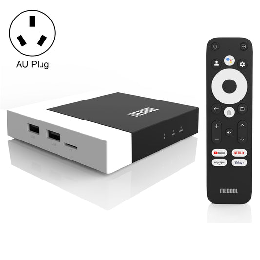 MECOOL KM7 Plus Android 10.0 Smart TV Set Top Box, Amlogic S905Y4 Quad Core, 2GB+16GB, Plug Type:AU Plug - Consumer Electronics by MECOOL | Online Shopping UK | buy2fix