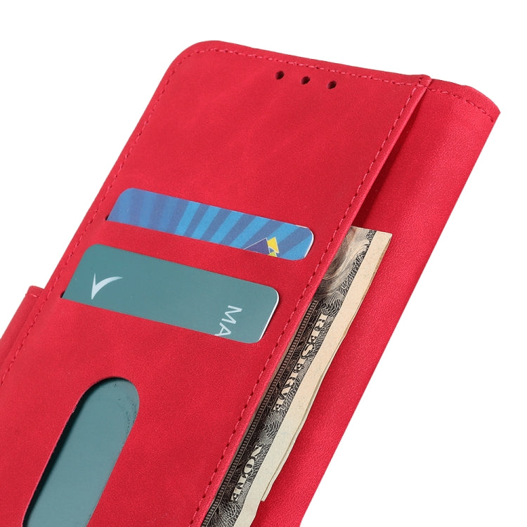 For Xiaomi Redmi Note 12 4G Global KHAZNEH Retro Texture Flip Leather Phone Case(Red) - Note 12 Cases by buy2fix | Online Shopping UK | buy2fix