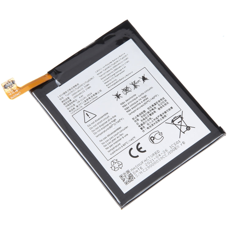 For Alcatel PIXI 4 8050D 9003X 2580mAh Battery Replacement TLP025GC - Others by buy2fix | Online Shopping UK | buy2fix