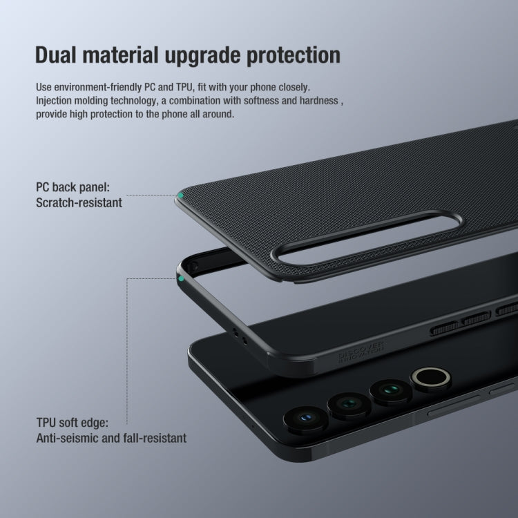 For Meizu 20 Pro NILLKIN Frosted Shield Pro PC + TPU Phone Case(Green) - Meizu by NILLKIN | Online Shopping UK | buy2fix