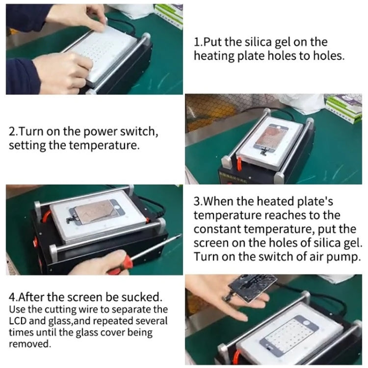 Kaisi NT942 Phone Screen Disassembly Machine(EU Plug) - Separation Equipment by Kaisi | Online Shopping UK | buy2fix