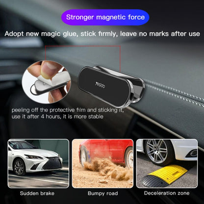 Yesido C82 Car 360 Degree Rotation Strong Magnetic Phone Holder(Silver) -  by Yesido | Online Shopping UK | buy2fix