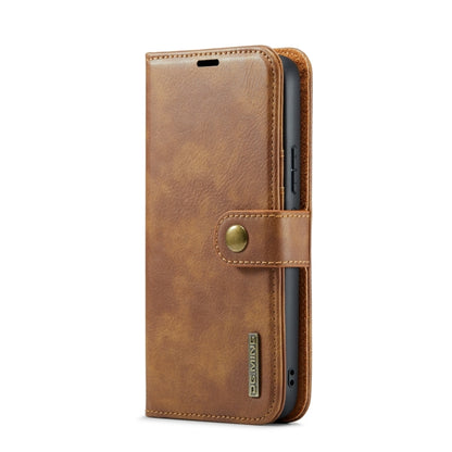 For Samsung Galaxy A34 5G DG.MING Crazy Horse Texture Detachable Magnetic Leather Case(Brown) - Galaxy Phone Cases by DG.MING | Online Shopping UK | buy2fix