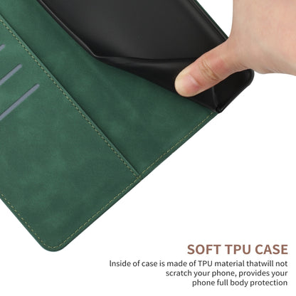 For Xiaomi 12T / 12T Pro Stitching Embossed Leather Phone Case(Green) - Xiaomi Cases by buy2fix | Online Shopping UK | buy2fix