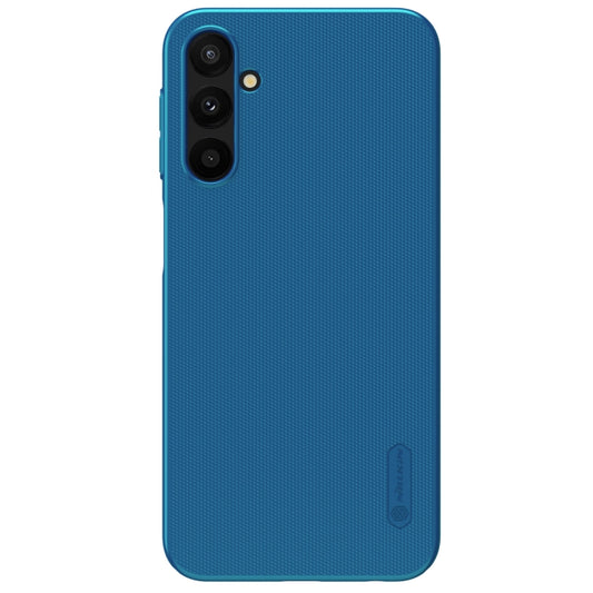 For Samsung Galaxy A24 4G NILLKIN Frosted PC Phone Case(Blue) - Galaxy Phone Cases by NILLKIN | Online Shopping UK | buy2fix