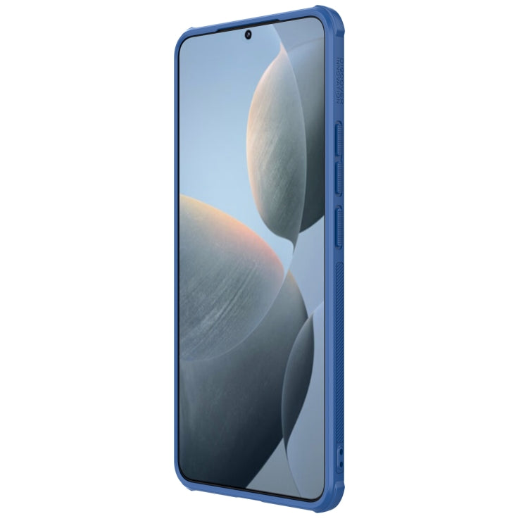 For Xiaomi Redmi K70 / K70 Pro NILLKIN Frosted Shield Pro PC + TPU Phone Case(Blue) - K70 Pro Cases by NILLKIN | Online Shopping UK | buy2fix