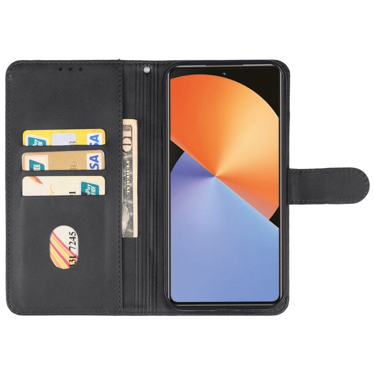 For Infinix Note 30 Pro Leather Phone Case(Black) - Infinix Cases by buy2fix | Online Shopping UK | buy2fix