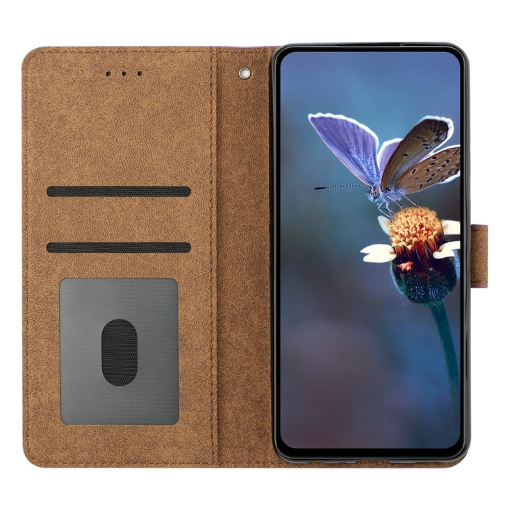 For Xiaomi 12 Lite Seven Butterflies Embossed Leather Phone Case(Blue) - Xiaomi Cases by buy2fix | Online Shopping UK | buy2fix