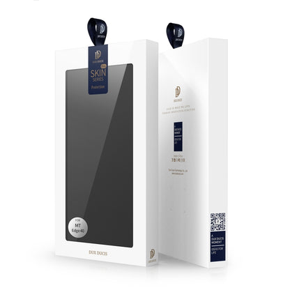 For Motorola Edge 40 DUX DUCIS Skin Pro Series Flip Leather Phone Case(Black) - Motorola Cases by DUX DUCIS | Online Shopping UK | buy2fix