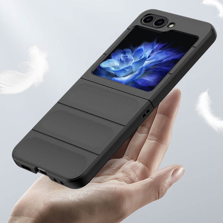 For Samsung Galaxy Z Flip5 Skin Feel Magic Shield Shockproof Phone Case(Purple) - Galaxy Z Flip5 Cases by buy2fix | Online Shopping UK | buy2fix