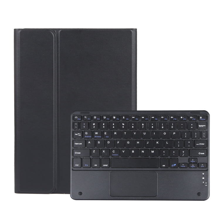 For Xiaomi Redmi Pad Ultra-thin Bluetooth Keyboard Leather Case with Touchpad(Black) - Others Keyboard by buy2fix | Online Shopping UK | buy2fix