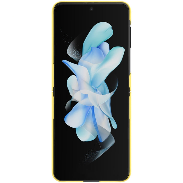 For Samsung Galaxy Z Flip4 5G IMAK JS-2 Series Colorful PC Case(Yellow) - Galaxy Z Flip4 5G Cases by imak | Online Shopping UK | buy2fix