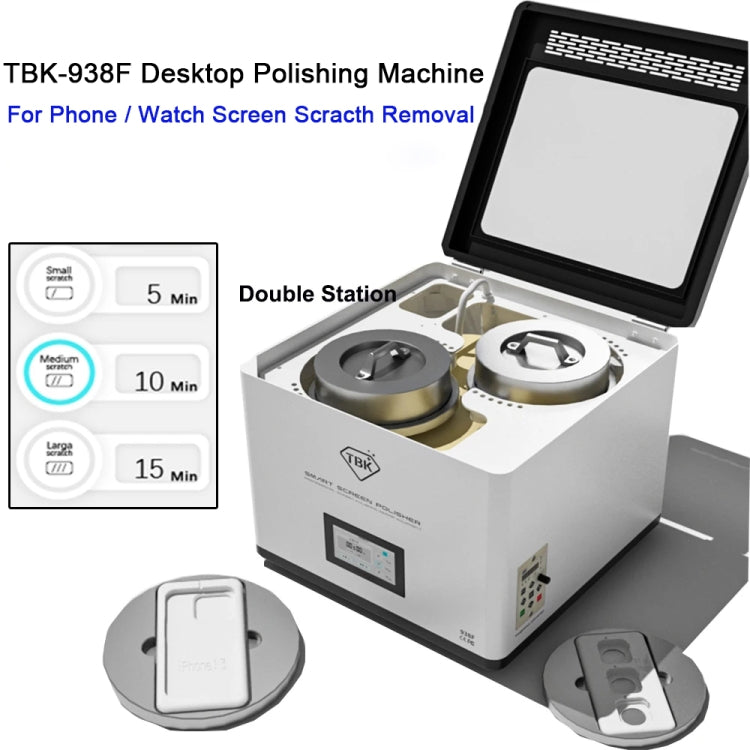 TBK 938F Automatic Grinding Polishing Machine Display Scratch Removal Machine, Plug:UK - Polishing Repair by TBK | Online Shopping UK | buy2fix