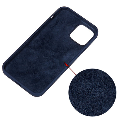 For iPhone 15 Plus Solid Color Silicone Phone Case(Midnight Blue) - iPhone 15 Plus Cases by buy2fix | Online Shopping UK | buy2fix