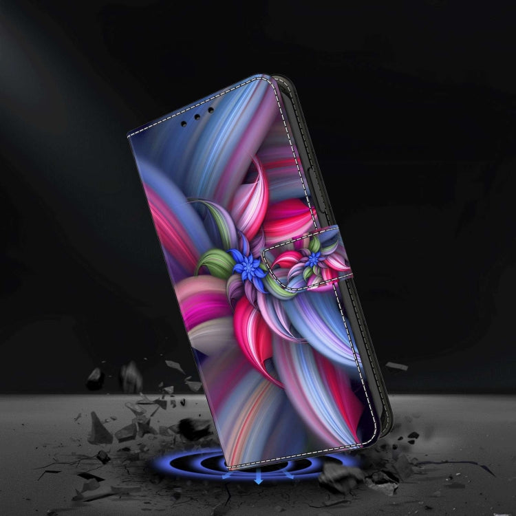 For Xiaomi Redmi 9C Crystal 3D Shockproof Protective Leather Phone Case(Colorful Flower) - Xiaomi Cases by buy2fix | Online Shopping UK | buy2fix