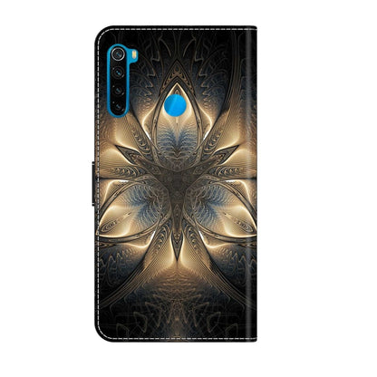For Xiaomi Redmi Note 8T Crystal 3D Shockproof Protective Leather Phone Case(Luminous Building) - Xiaomi Cases by buy2fix | Online Shopping UK | buy2fix