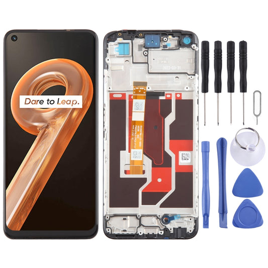 For Realme 9i 4G OEM LCD Screen Digitizer Full Assembly with Frame - LCD Screen by buy2fix | Online Shopping UK | buy2fix