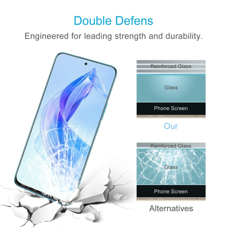 For Honor 90 Lite 10pcs 0.26mm 9H 2.5D Tempered Glass Film - Honor Tempered Glass by buy2fix | Online Shopping UK | buy2fix