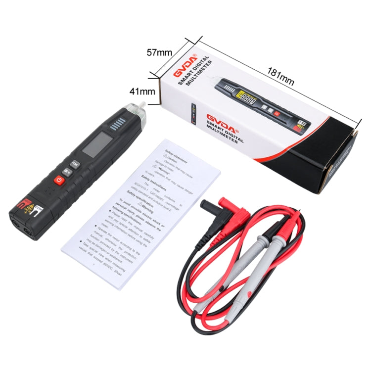 GVDA GD109 Smart Pen Type High Precision Universal Meter - Digital Multimeter by GVDA | Online Shopping UK | buy2fix