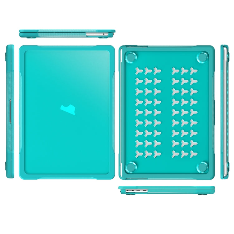 For MacBook Air 13.6 inch A2681 2022 Translucent Laptop Protective Case(Light Blue) - MacBook Air Cases by buy2fix | Online Shopping UK | buy2fix