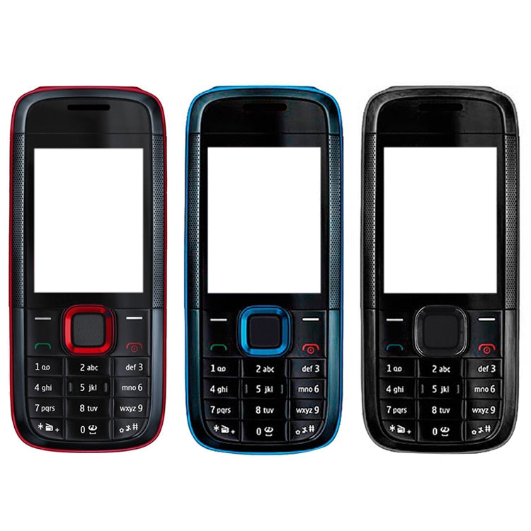 For Nokia 5130XM Full Housing Cover(Black) - Full Housing Cover by buy2fix | Online Shopping UK | buy2fix